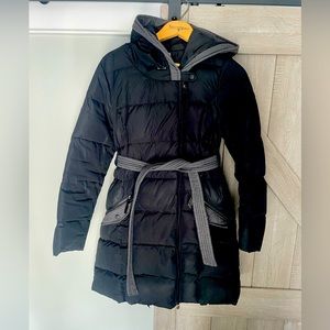 Maternity or baby wearing winter jacket - Thyme - small